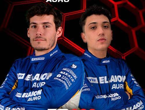 Damián Fineschi e Ignacio Méndez al YPF Elaion Auro Pro Racing.